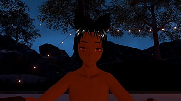 Going on a little tour on vrchat and masturbating