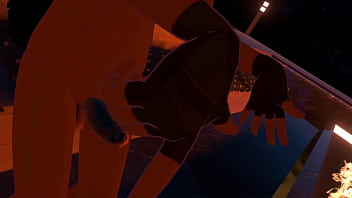 Going on a little tour on vrchat and masturbating