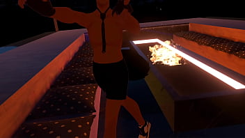 Going on a little tour on vrchat and masturbating