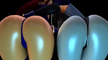 Starfire & raven twerking