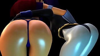 Starfire & raven twerking