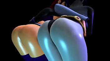 Starfire & raven twerking