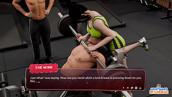 Ep2 flirty emma in the gym sex hot yoga