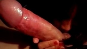 Tiny asian sucks and fucks big white dick 1