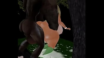 Slutty hoe taking cock in her ass