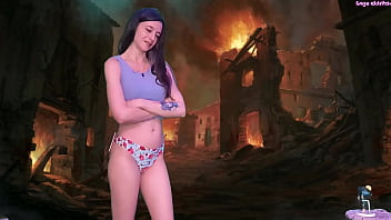 Evil giantess queen sage eldritch defeated by tiny hero