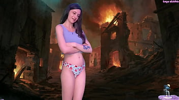 Evil giantess queen sage eldritch defeated by tiny hero