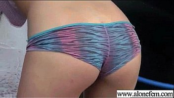 Masturbation tape with girl using all kind of stuff vid 17