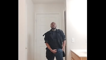 I just finished getting home from work and getting ready to fantasize about girlfriend wife with dry feeling masturbation and slow moist cum 3