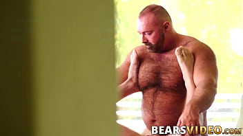 Beefy Hunk Fucks Ginger Asshole Raw thumbnail