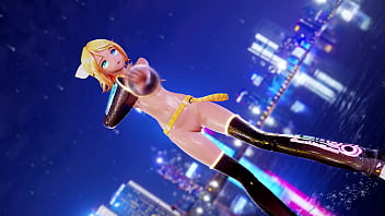 Naked skinny blonde girl dancing mmd by shinshi52 Naked skinny blonde girl dancing mmd by shinshi52