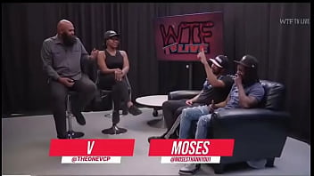 On set again let’s see how this interview goes wtftv mosesthankyou1