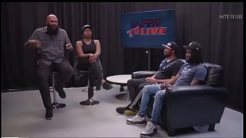 On set again let’s see how this interview goes wtftv mosesthankyou1