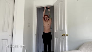 Bound to the doorframe angry domme begs you to untie her veggiebabyy