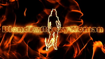 Blonddevilsexywoman sexy dildo