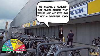 Dutch goldigger takes bbc anal balls deep