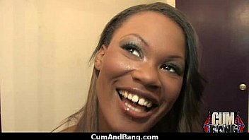 Black slut group in her mouth 8