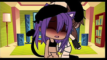 Follando a linda gatita gacha life