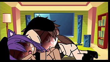 Follando a linda gatita gacha life