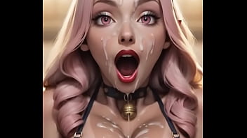 Ai generated theres cum dripping down her face Ai generated theres cum dripping down her face