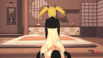 Kikoru's futanari mina titjob & intense fuck in kaiju n8 hentai