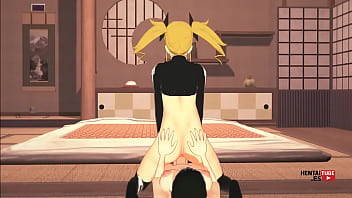 Kikoru's futanari mina titjob & intense fuck in kaiju n8 hentai