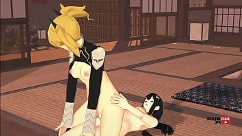 Kikoru's futanari mina titjob & intense fuck in kaiju n8 hentai