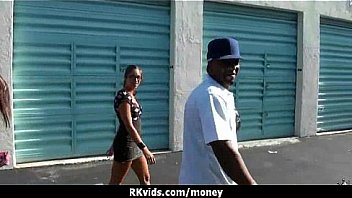 Sexy wild chick gets paid to fuck 14