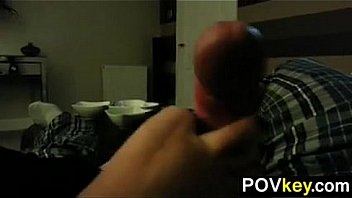 Getting a great footjob point of view