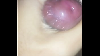 Pau ficando com creme de tesão