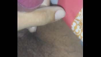 Pau ficando com creme de tesão