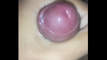 Pau ficando com creme de tesão