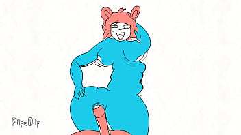 Gata amante de la polla