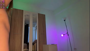 Masturbate and squirting with hot blonde