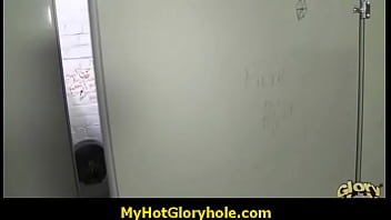 Gloryhole big cock gets babe wet and messy 22