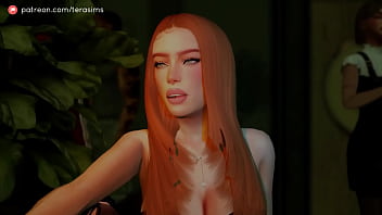 3d sims 4 – hard and deep while the friend is away