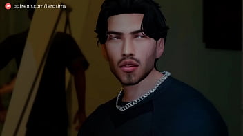 3d sims 4 – hard and deep while the friend is away