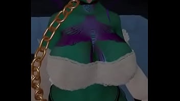 Public play with big tits out