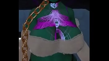 Public play with big tits out