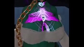 Public play with big tits out