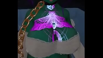 Public play with big tits out