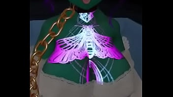 Public play with big tits out