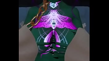 Public play with big tits out