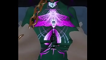 Public play with big tits out