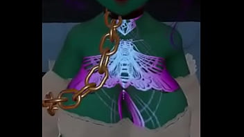 Public play with big tits out