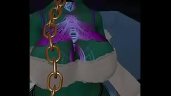 Public play with big tits out