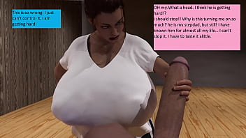 Stepfather gets home late from party