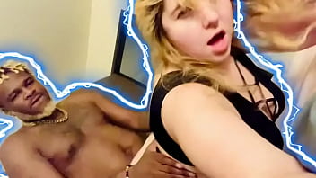 Black lighting cheats on nagging wife with prego pawg