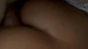 I let him cum all over inside my little pussy completely in the red