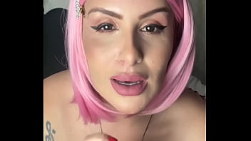 Guiando tua punheta enquanto me masturbo toda rosinha e cheirosa com a buceta molhada